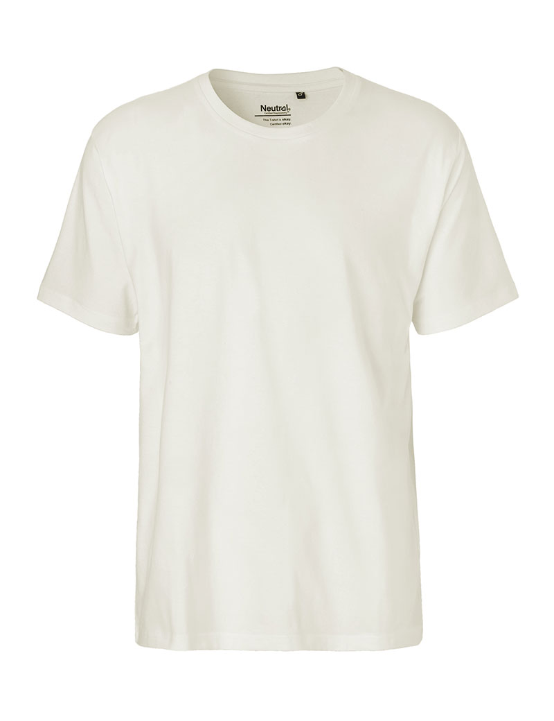 NEUTRAL Classic T-shirt, 100% Økologisk Fairtrade Bomuld-Natur