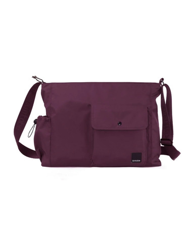 KINTOBE Milo Messenger Taske - rPet - Aubergine