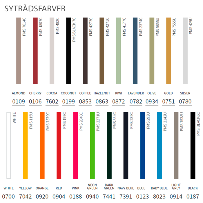 Organic Spirit Syede Hæfter A5-Farve eksempler