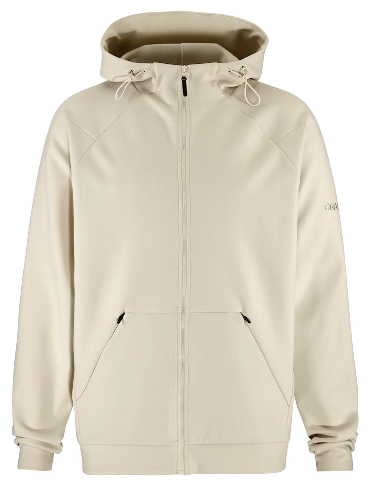 CRAFT ADV Join FZ Hoodie, Herre - 48% rPet-Beige