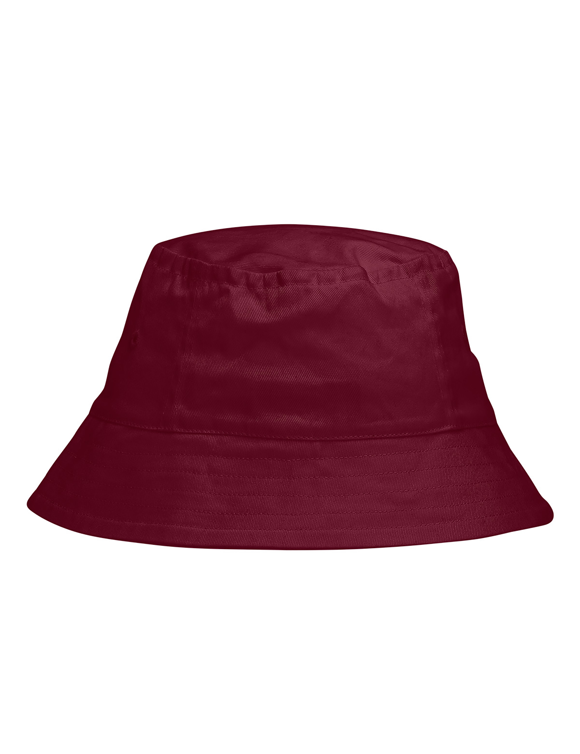 NEUTRAL Bucket Hat - Økologisk Fairtade Bomuld-Bordeaux Rød