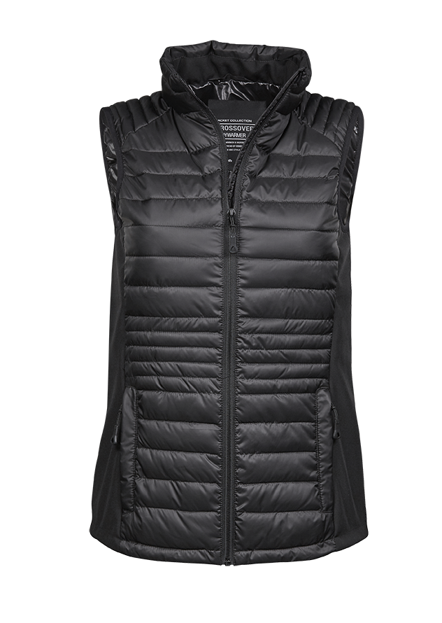 TEE JAYS Crossover Bodywarmer, dame-Sort