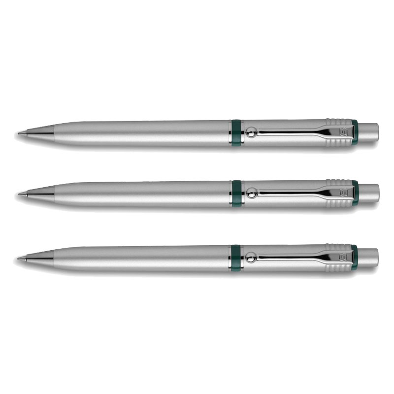 STILILONEA Raja Chrome Silver-Grøn