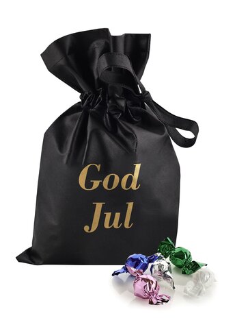 Stofpose med  Chokoladekugler - 1750 g.-Sort