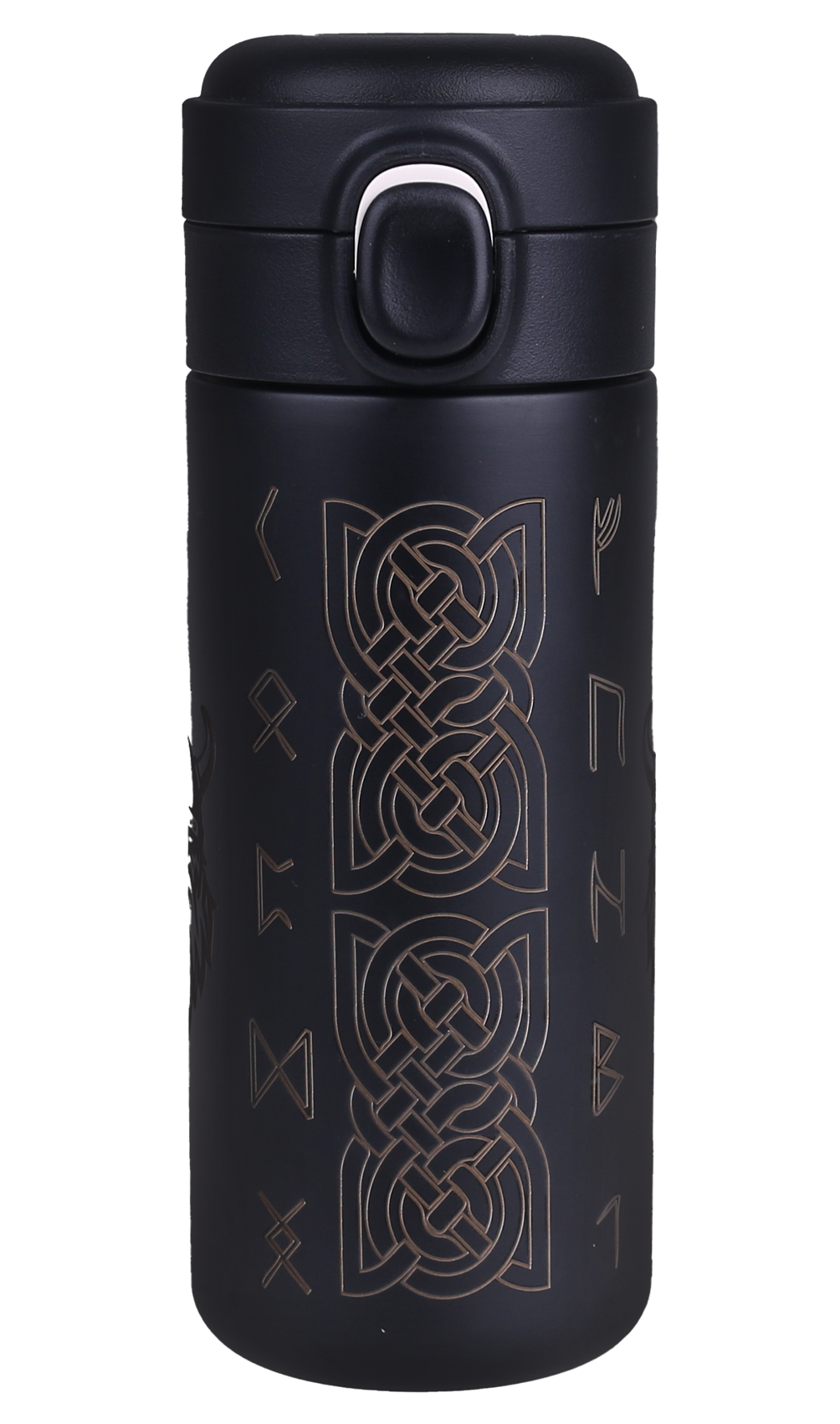 Vega Termoflaske i æske med eget design-Sort