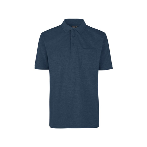 PRO Wear poloshirt | lomme-Blå melange