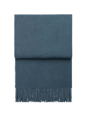 ELVANG Classic plaider - genanvendt uld - Petrol