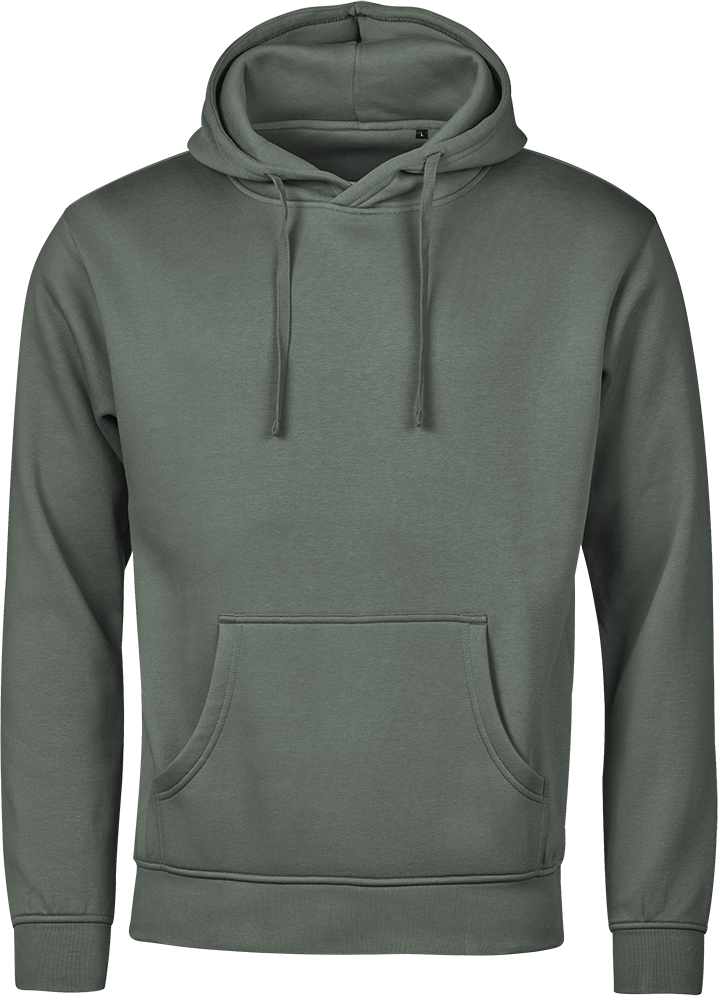 TEE JAYS Urban Hooded Sweatshirt - Økologisk Bomuld - Oliven