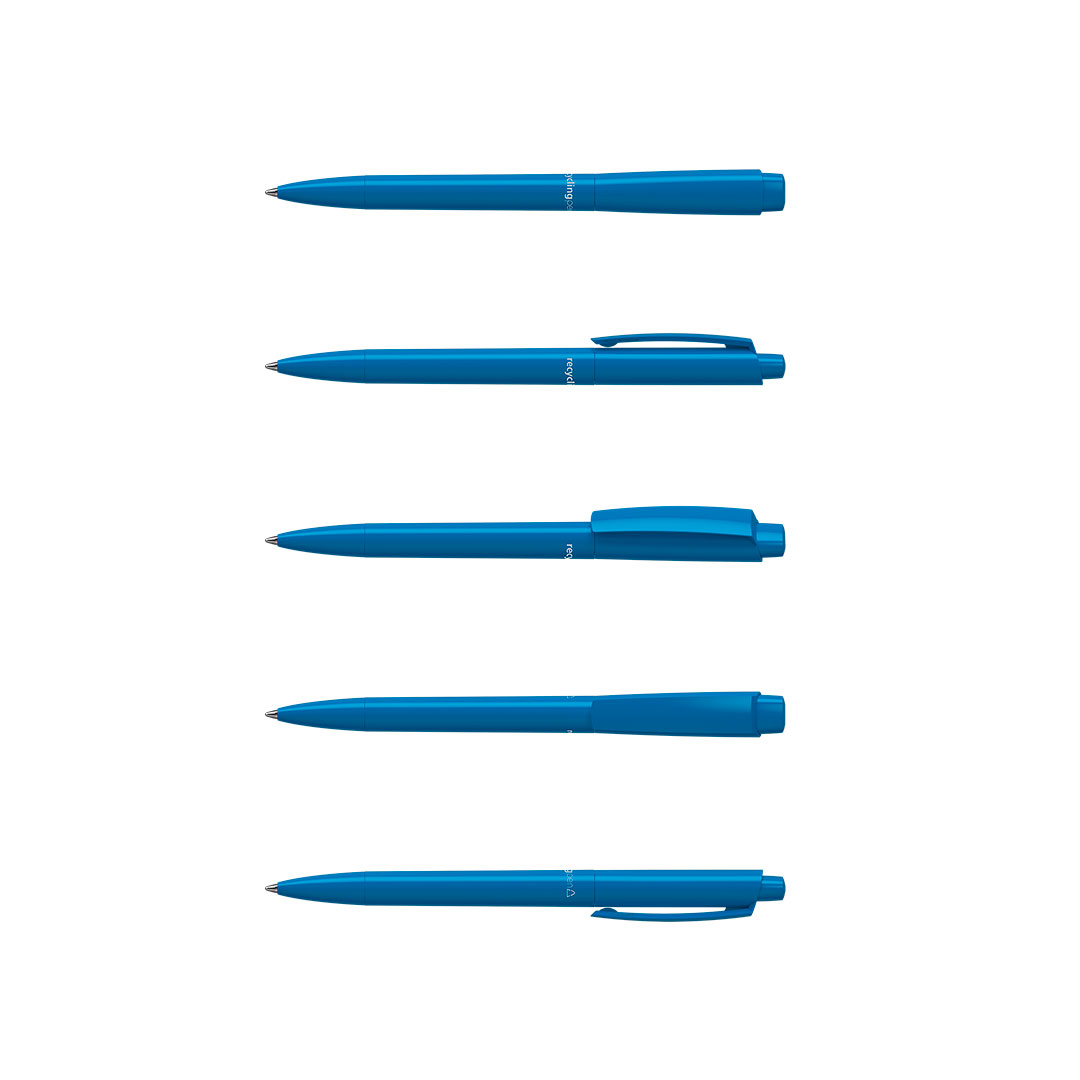 KLIO Zeno Kuglepen - rPET - Blå