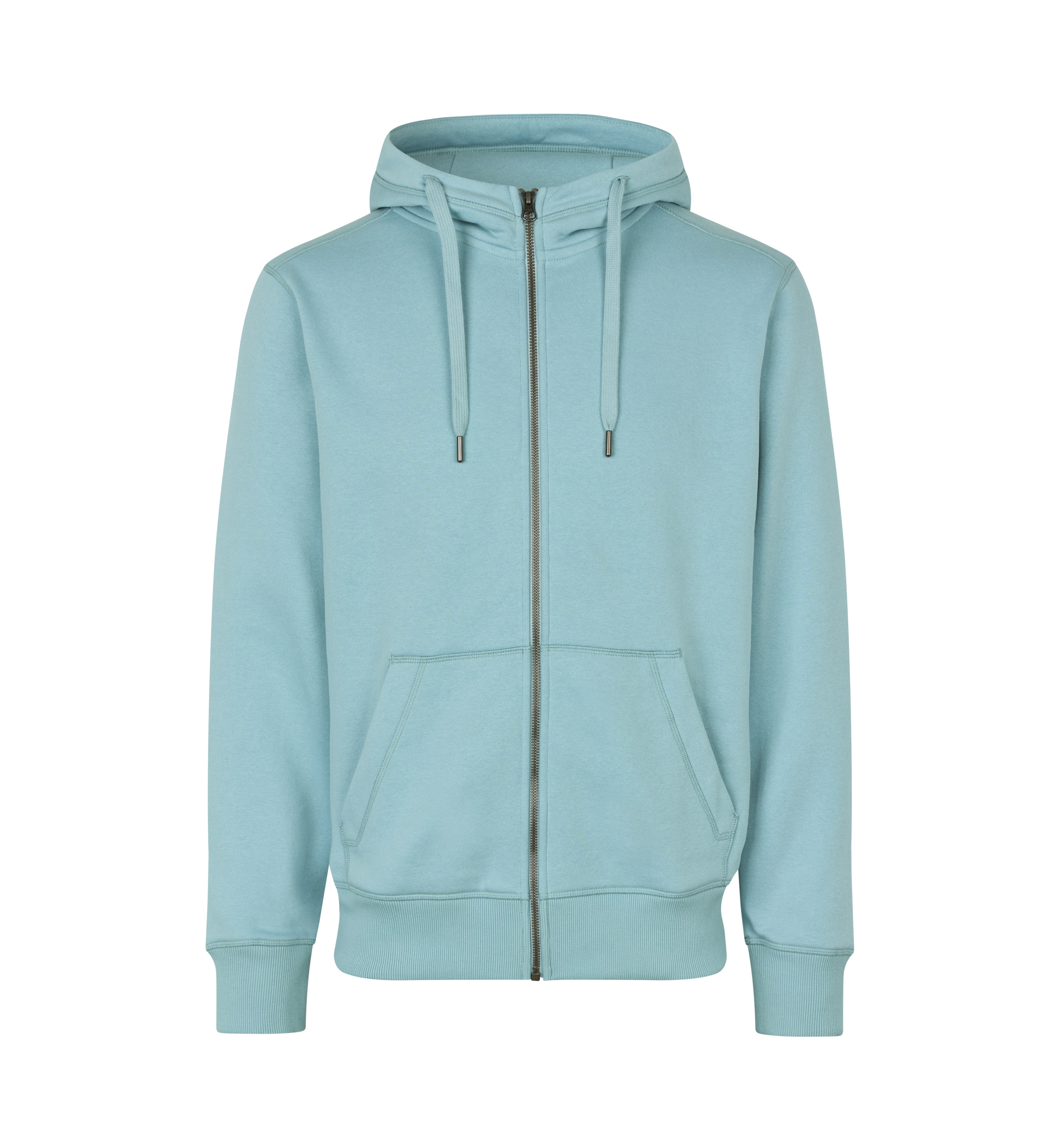 ID Core Full Zip Hoodie - Støvet grøn