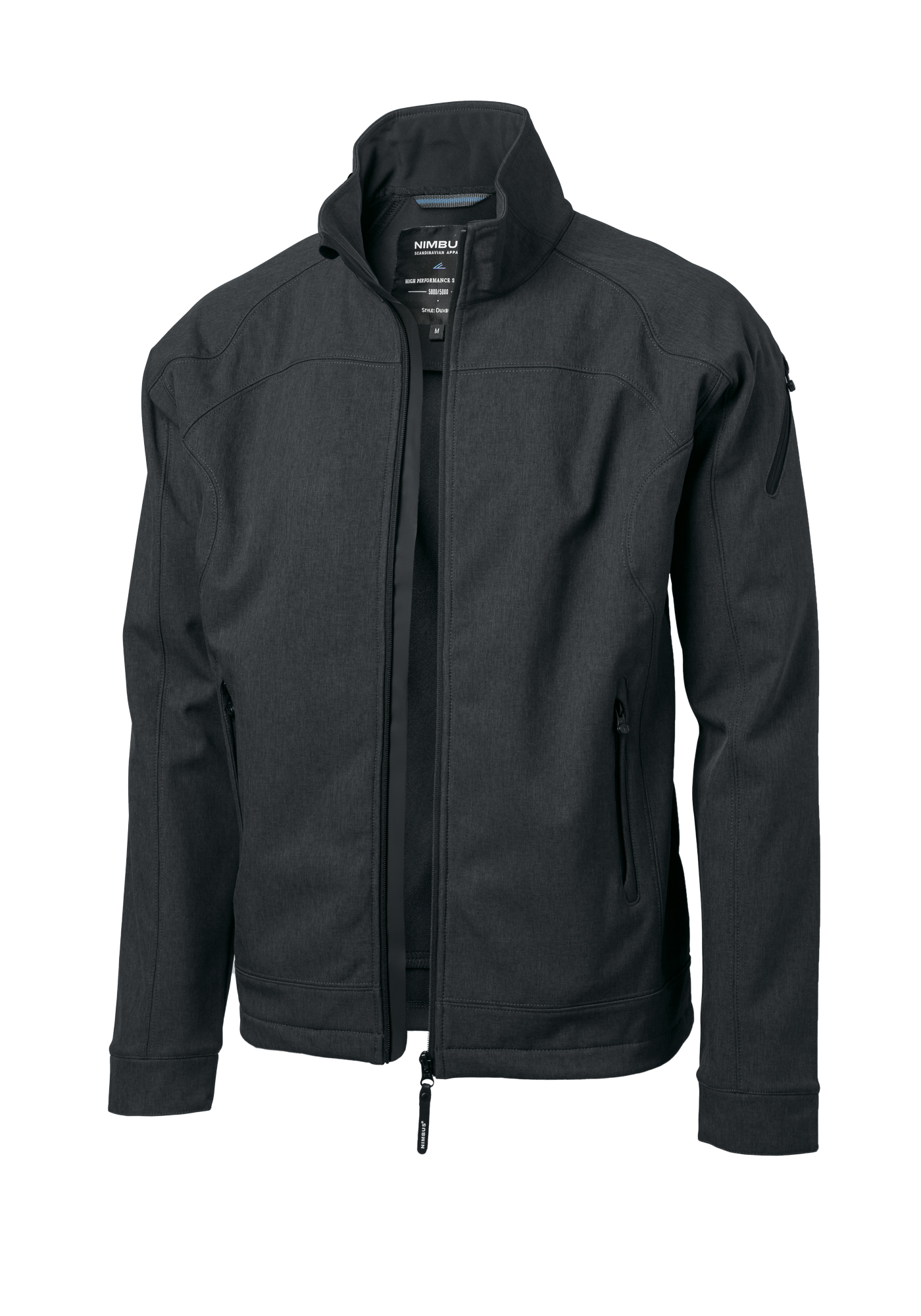 NIMBUS Duxbury Softshell jakke, herre - Mørkegrå