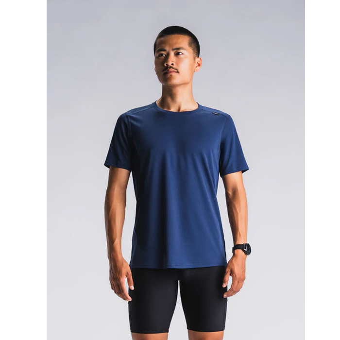 FUSION Mens Run T-shirt - Navy