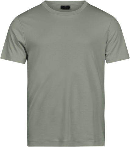 TEE JAYS Pima Cotton Tee, Herre - Støvet grøn