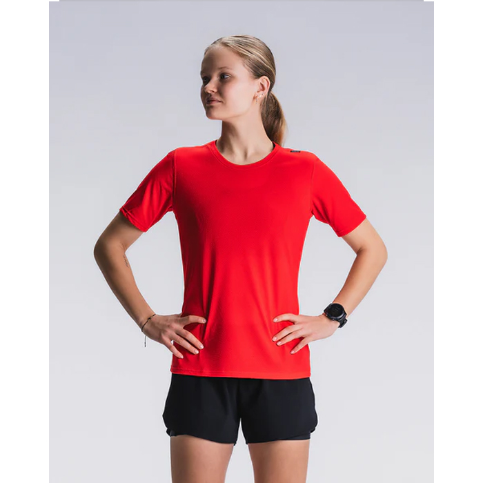FUSION Womens Run T-Shirt - Rød