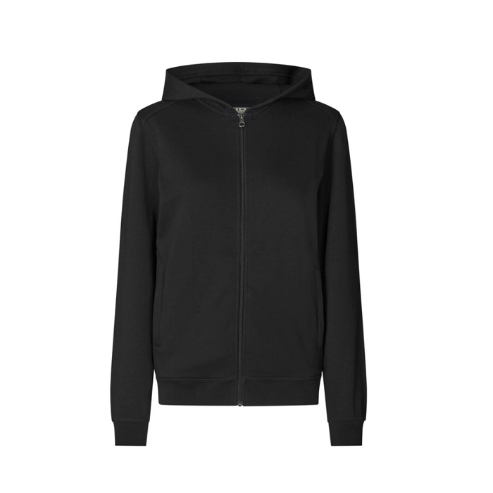 PRO Wear CARE sweatshirt | hoodie | zip | dame - Sort