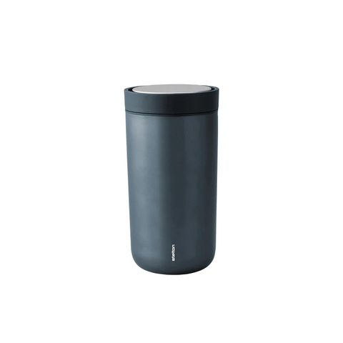 STELTON To Go Click - 0,2 ltr. - 90% genbrugsstål - Dark Blue Metalli