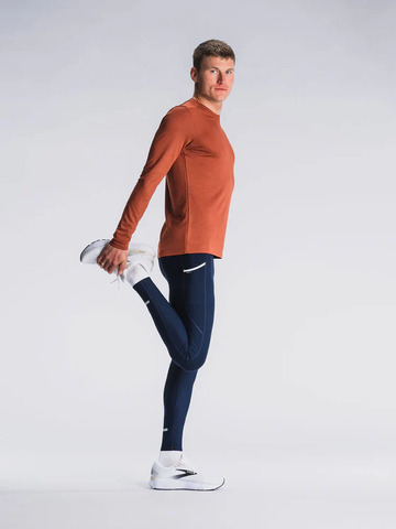 FUSION Lange Tights, herre / unisex - Navy