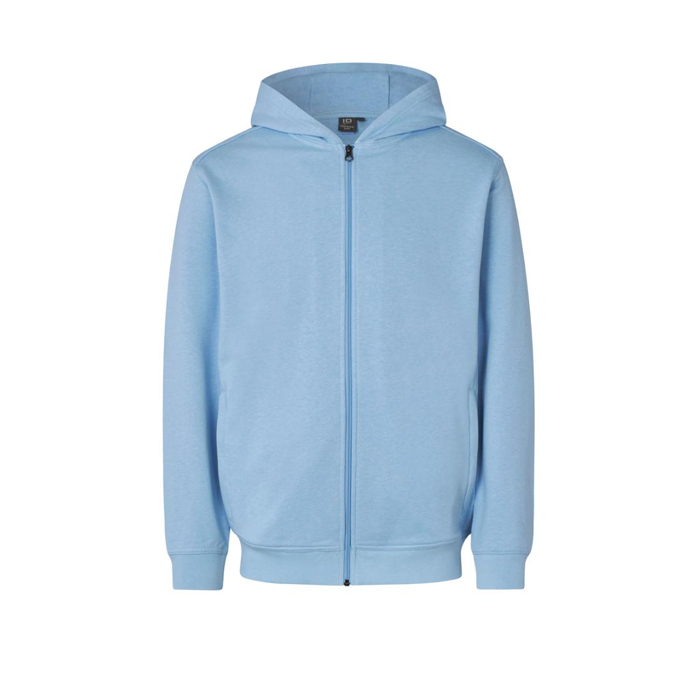 PRO Wear CARE sweatshirt | hoodie | zip - Lyseblå
