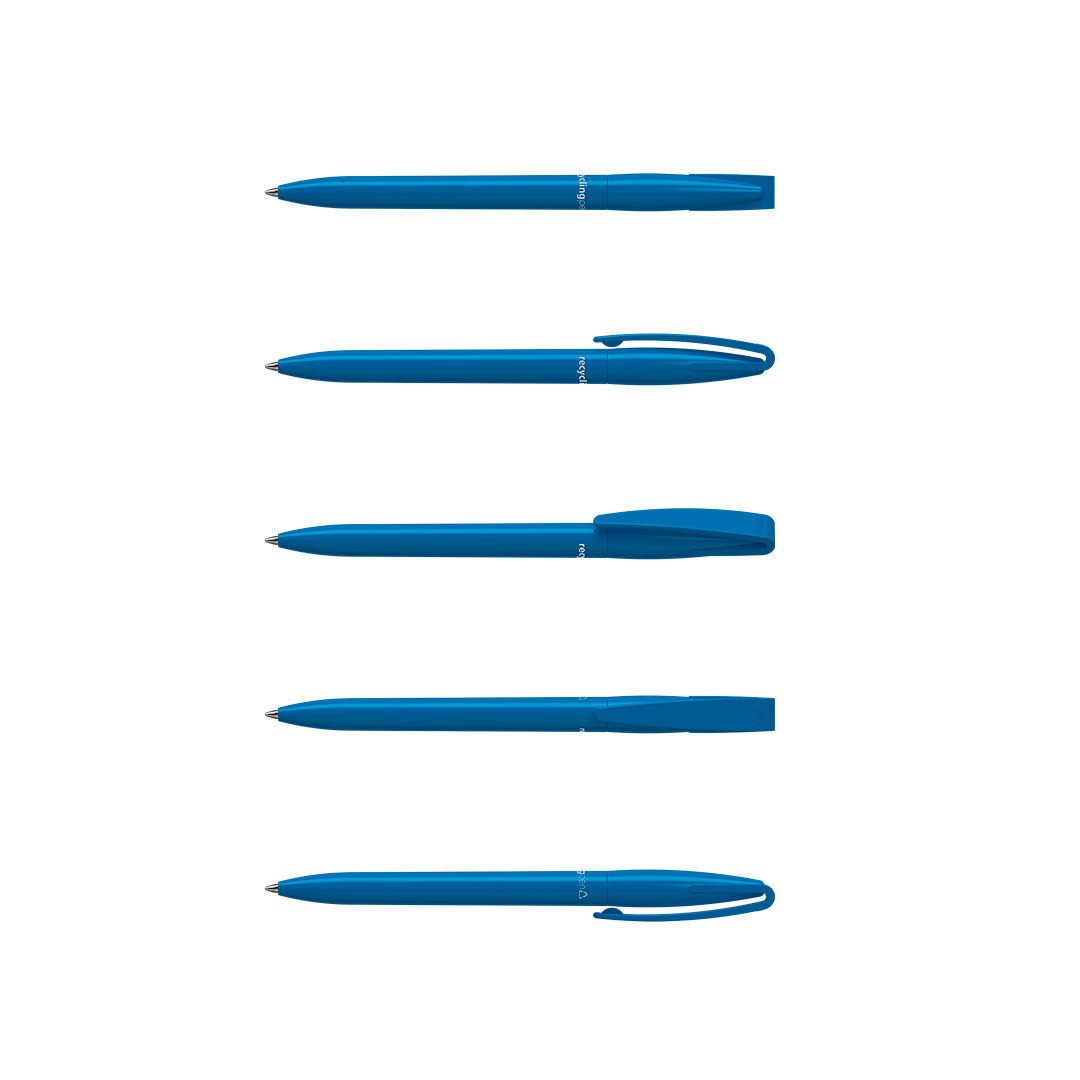 KLIO Cobra Kuglepen - rPET - Blå