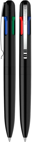 SCHNEIDER Multicolor Kuglepen - rPET - Sort