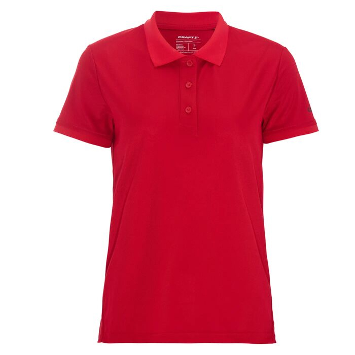CRAFT Core Unify Polo Shirt Dame - rPet - Rød