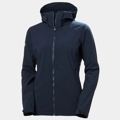 HELLY HANSEN Paramount Hooded Softshell Jakke, dame - Navy