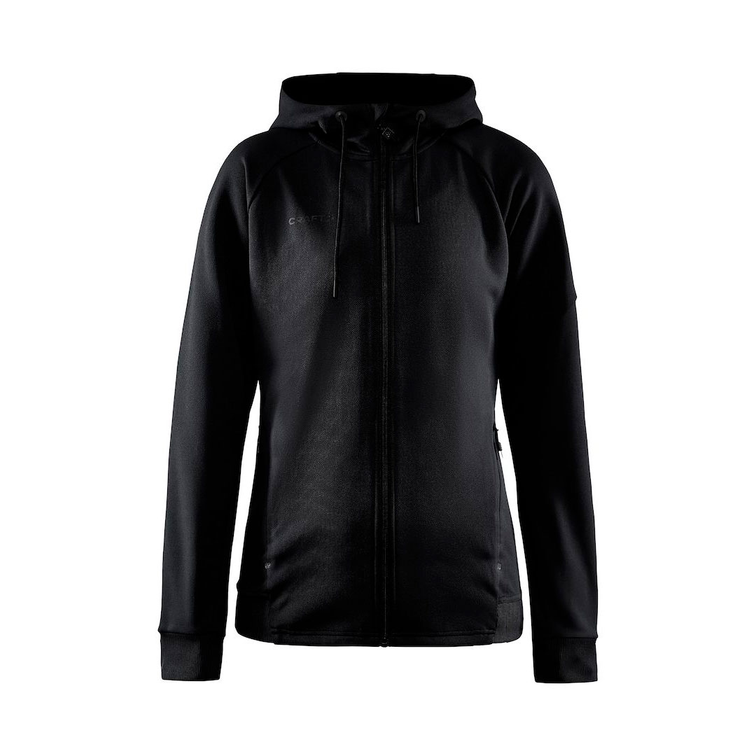 CRAFT ADV Unify FZ Hættetrøje Dame - rpet - Sort