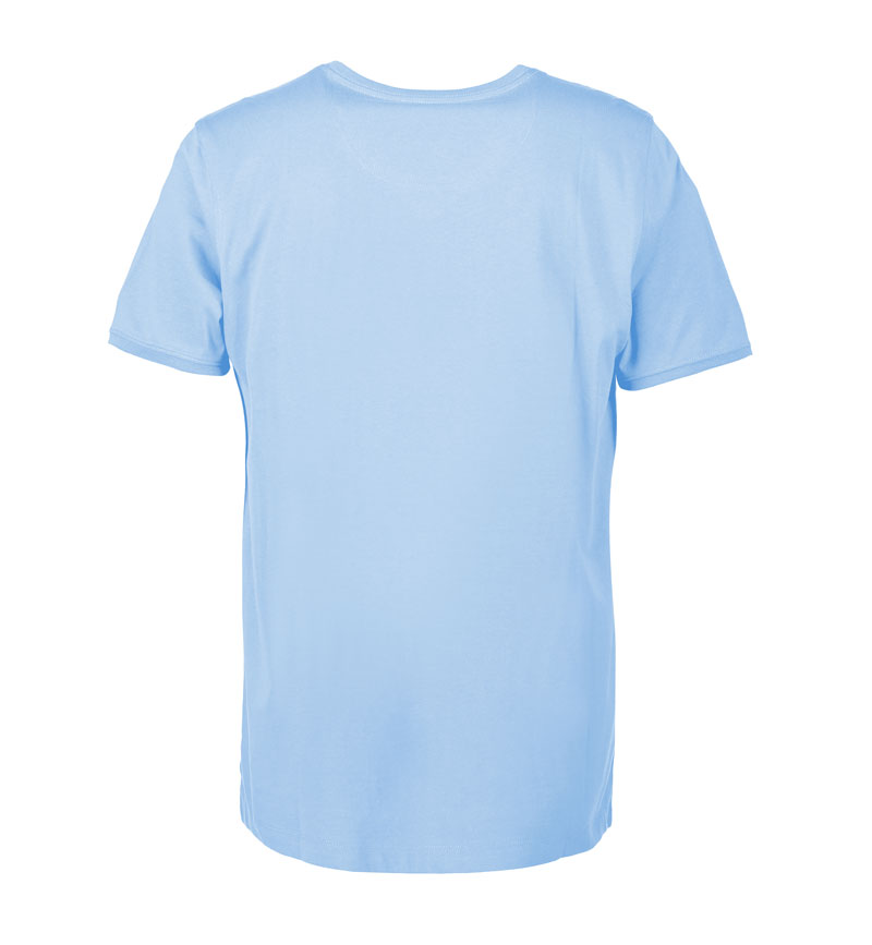 ID PRO wear CARE V-hals T-shirt - Lyseblå