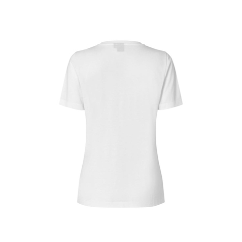 Ease T-shirt Lyocell, Dame - Hvid