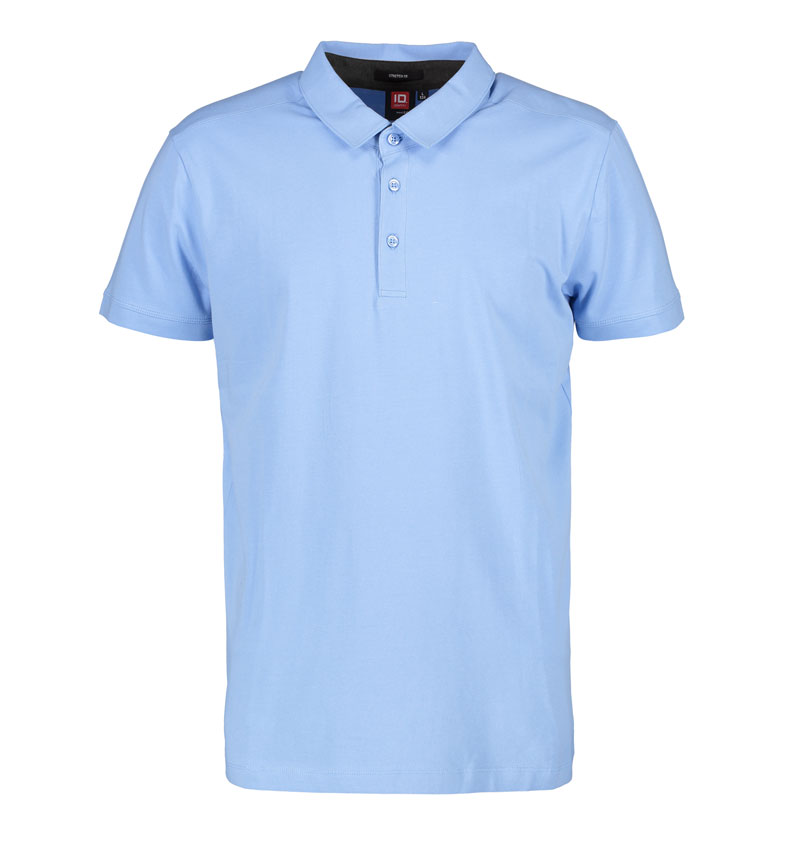 ID Business polo | stretch - Lyseblå
