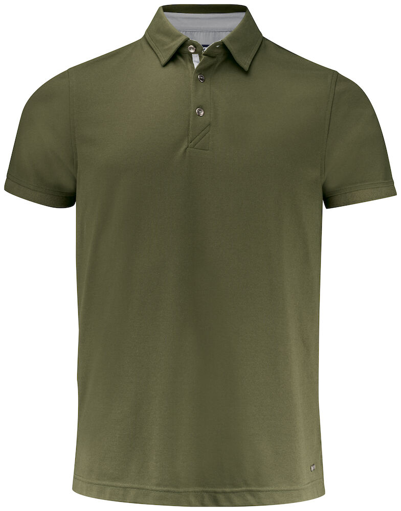 CUTTER & BUCK Polo Advante Premium, Herre - Army