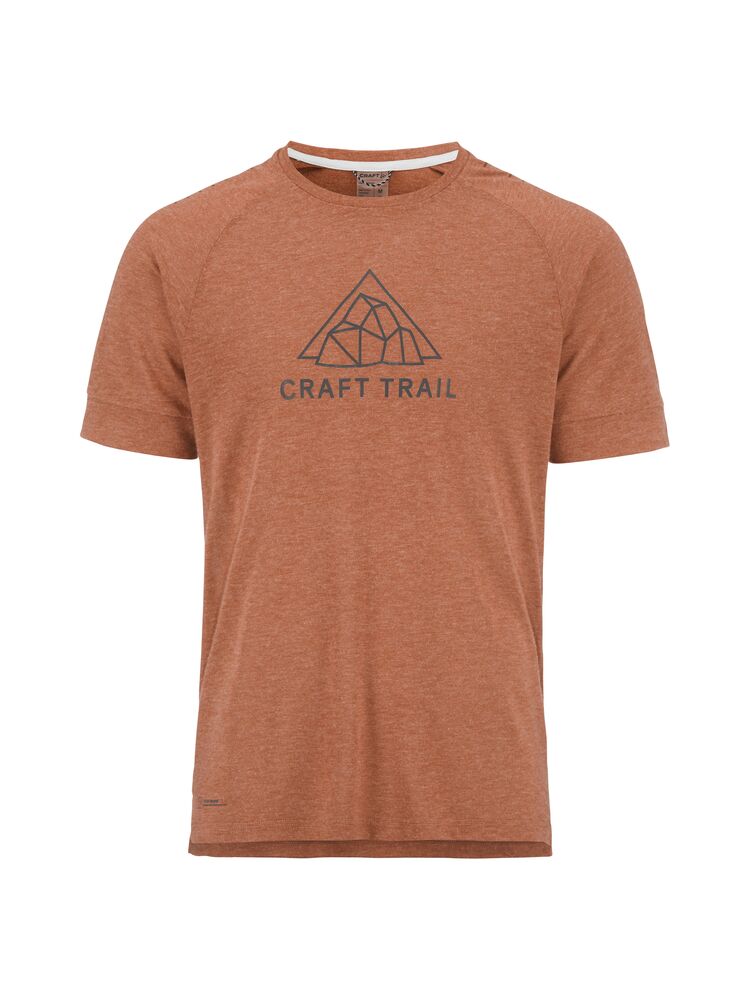 CRAFT Uld SS T-shirt, Herre - rPet - Orange