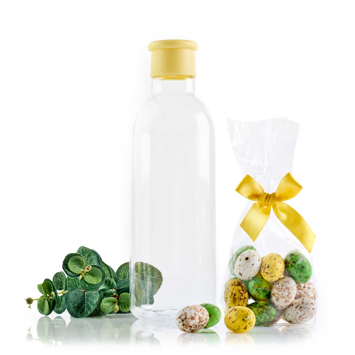 STELTON Drikkeflaske og Gourmetæg - Gul
