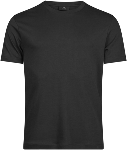 TEE JAYS Pima Cotton Tee, Herre - Sort