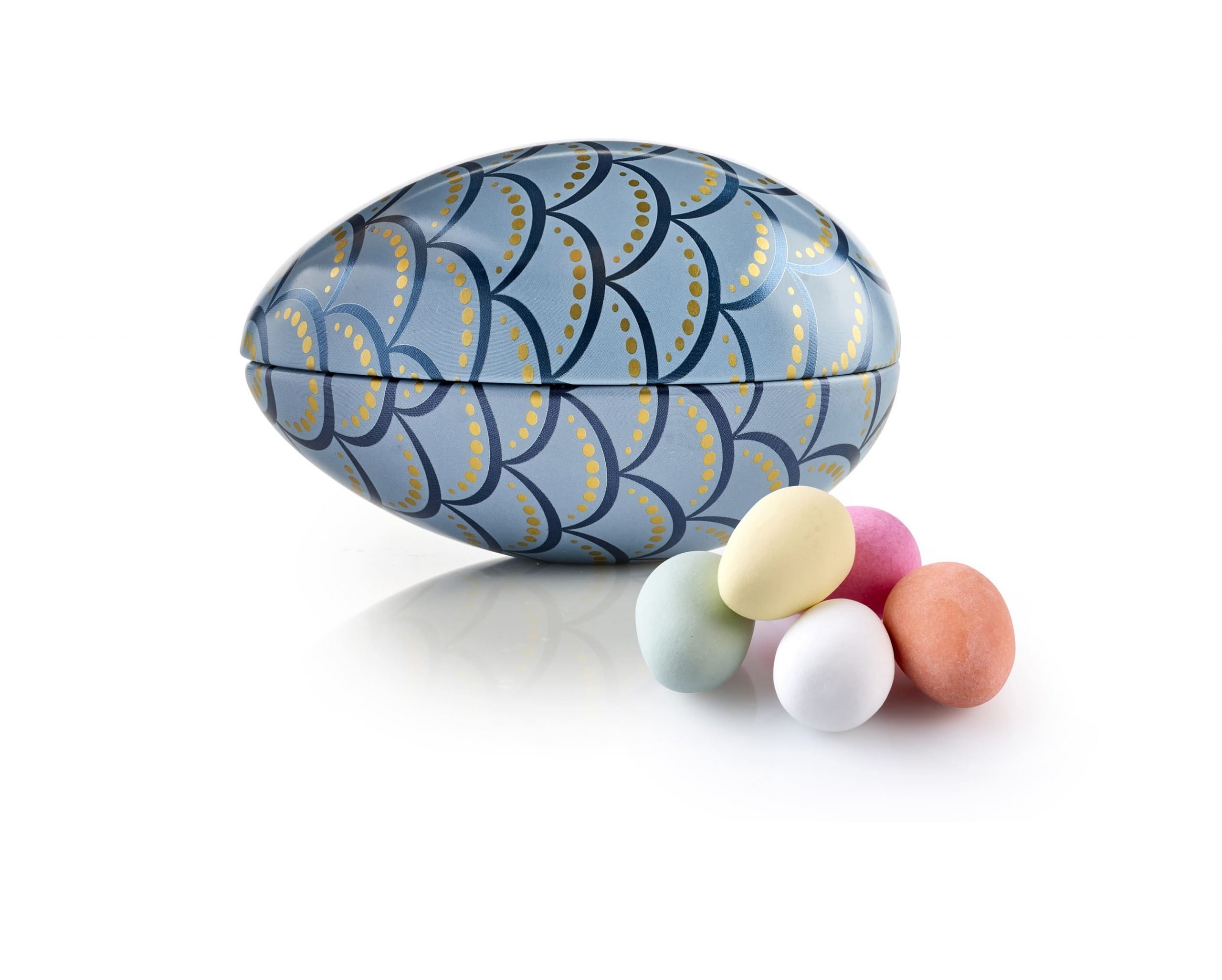 Fabergé metalæg - Mandel