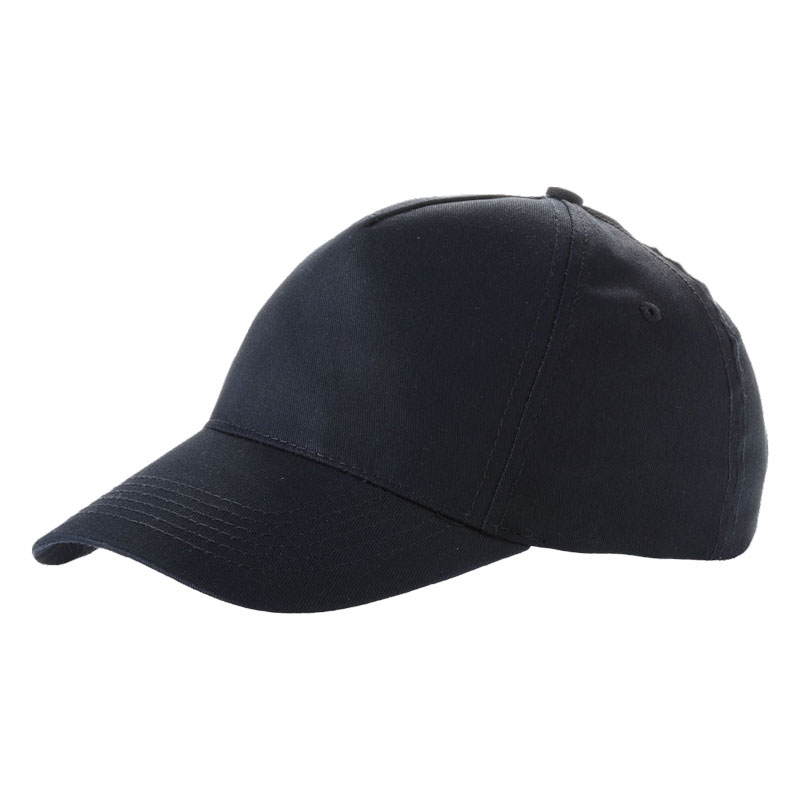 Memphis Cap med 5 paneler - Marineblå