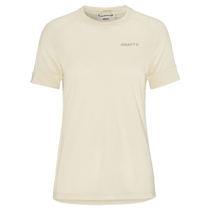 CRAFT CRAFT Uld SS T-shirt, Dame - rPet - Tofu Melange