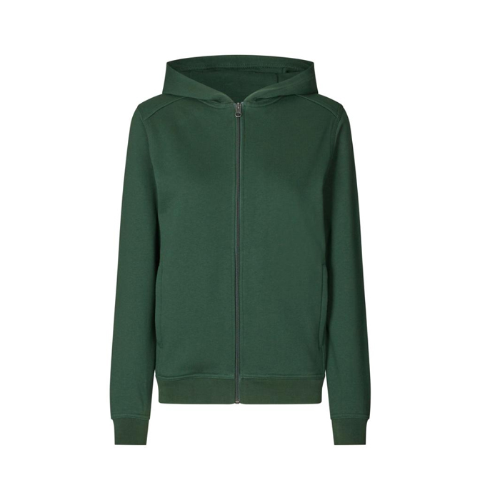 PRO Wear CARE sweatshirt | hoodie | zip | dame - Grøn
