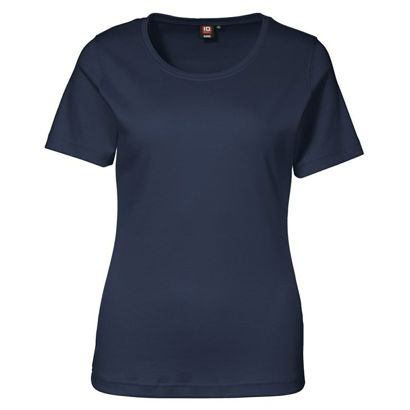 ID Interlock T-shirt Dame - Navy