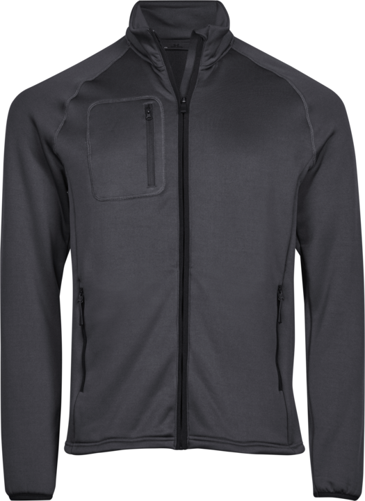 TEE JAYS Stretch Fleece, herre - Grå