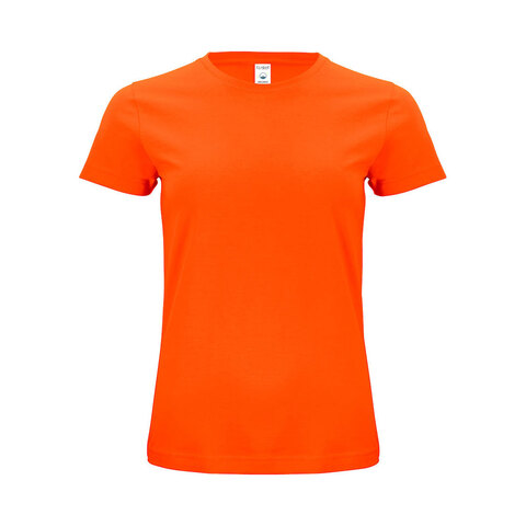 CLIQUE Classic OC-T Dame - Øko Bomuld - Orange