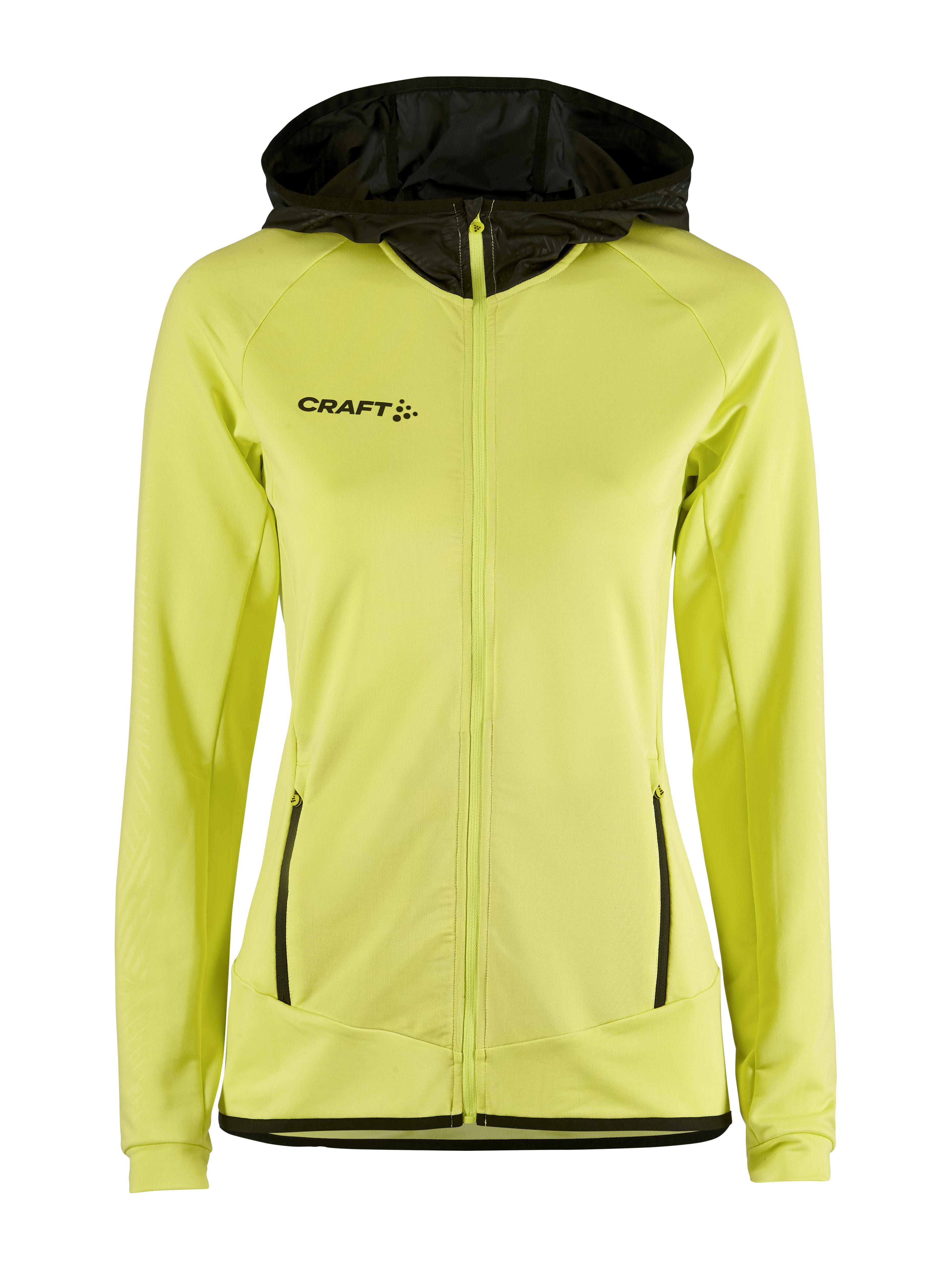 CRAFT Extend Full Zip, dame - rPet - Neon Gul