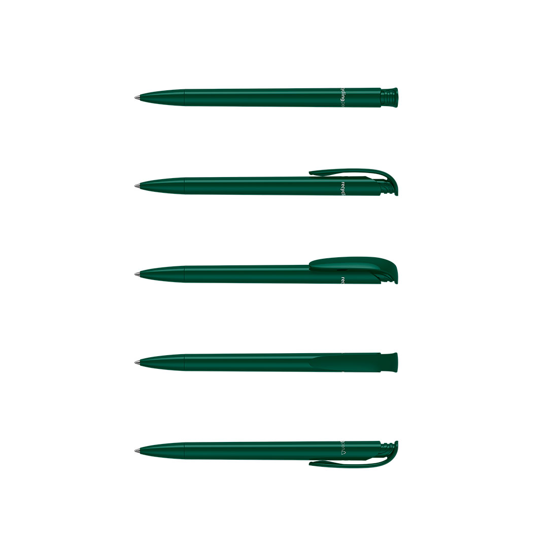 KLIO Jona Kuglepen - rPET - Mørkegrøn