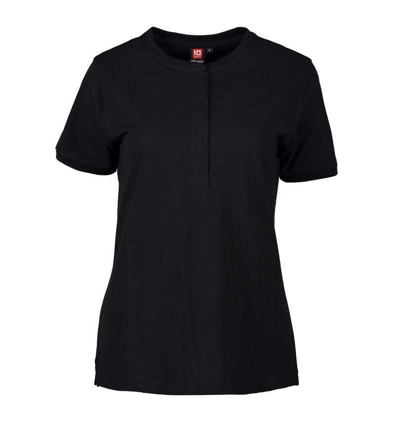ID PRO wear CARE poloshirt, dame - Sort