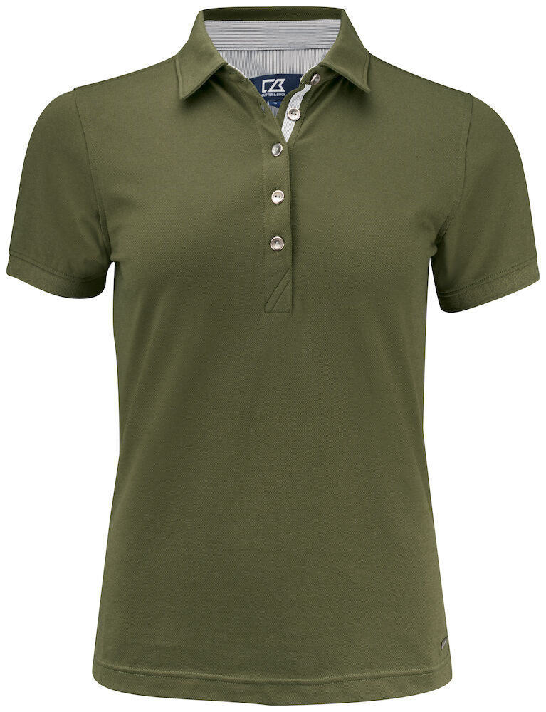 CUTTER & BUCK Polo Advante Premium, Dame - Army