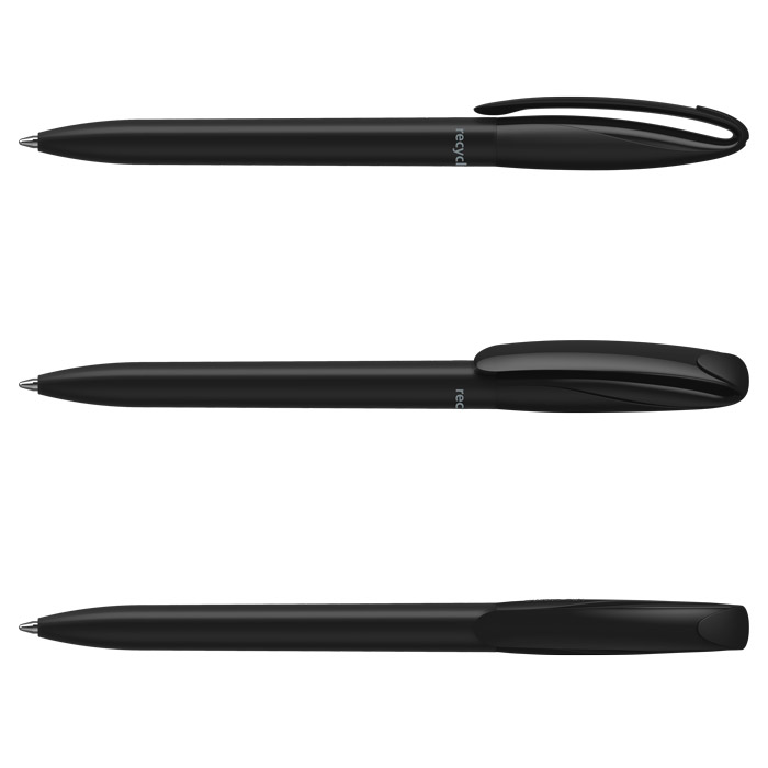 KLIO Boa Twist Kuglepen - rPet - Sort