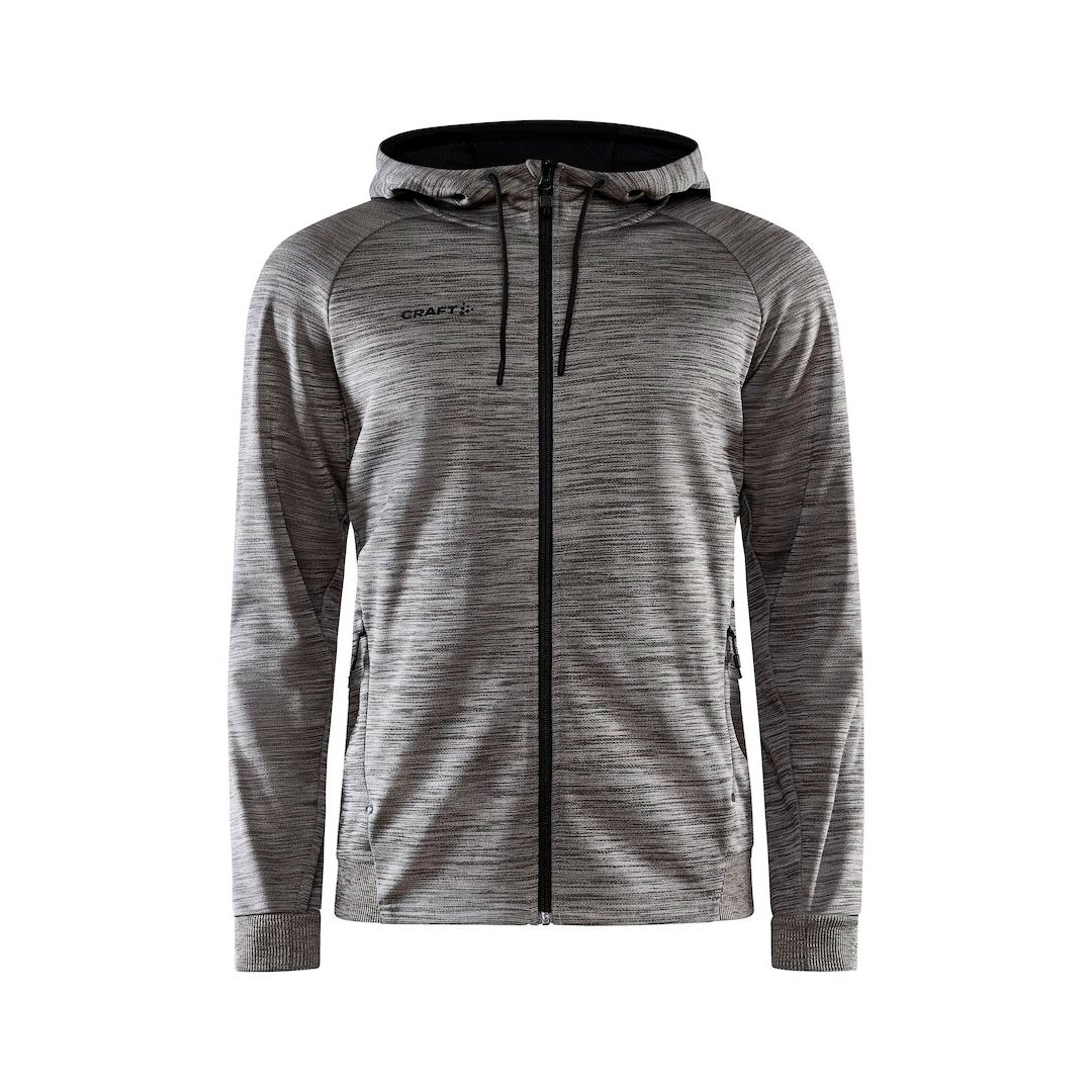CRAFT ADV Unify FZ Hættetrøje, Herre - rPet - Mørkegrå
