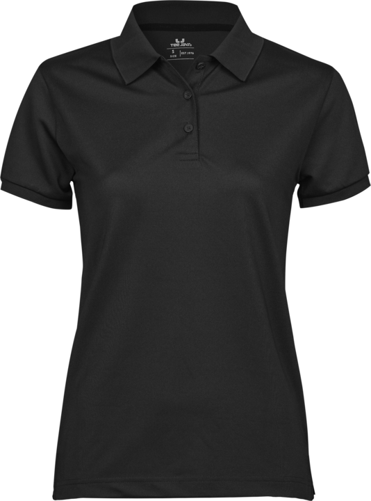 TEE JAYS Club Polo, dame - Sort