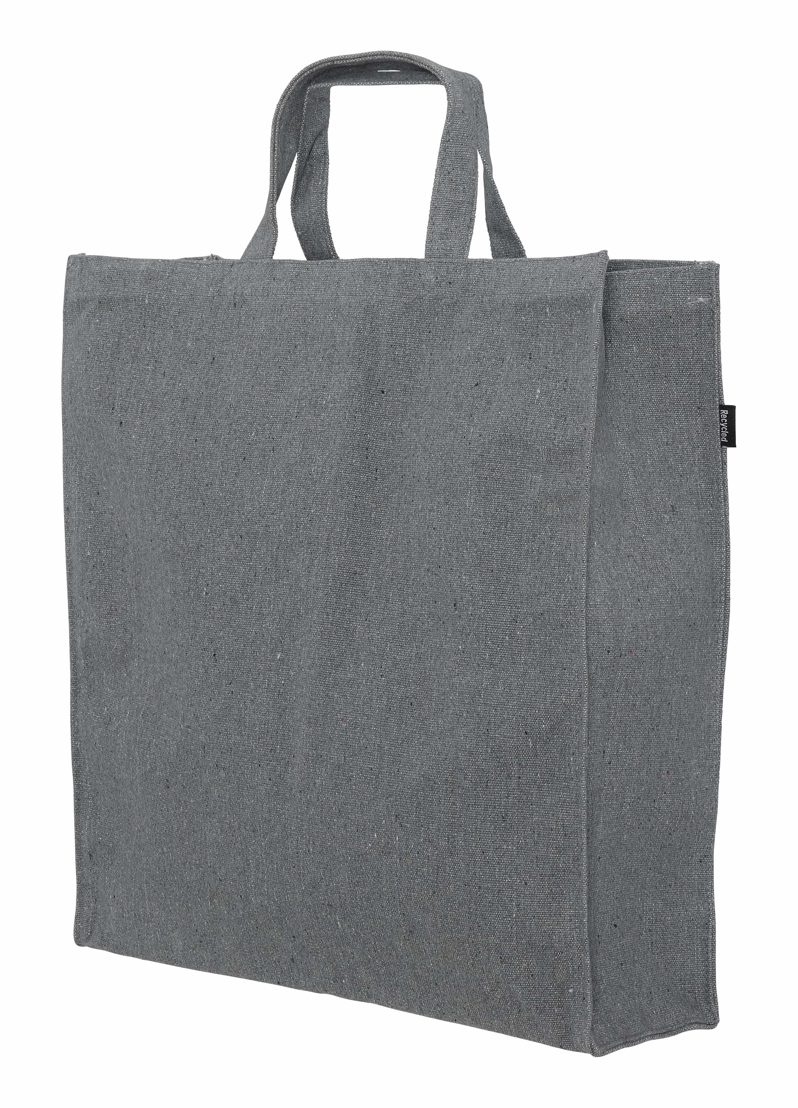 Mulepose i 100% bomuld - Grå