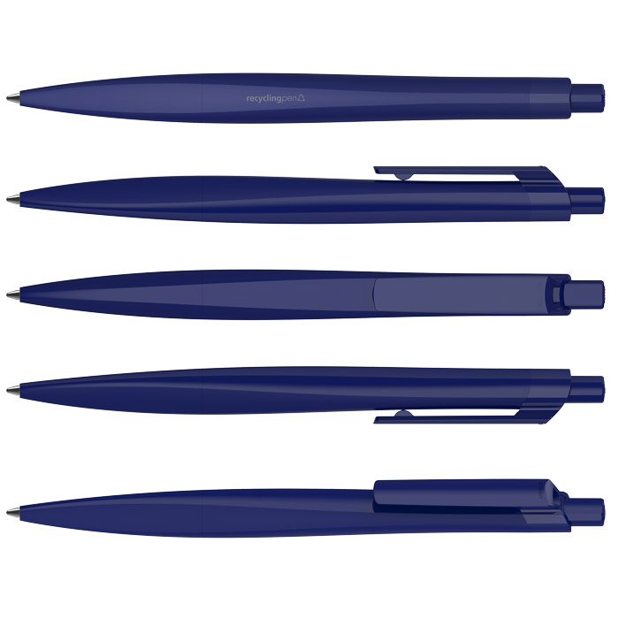 KLIO Shape Kuglepen, rPet - Lilla